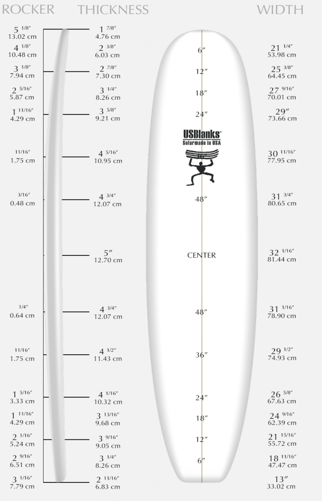US Blanks 10'10"T