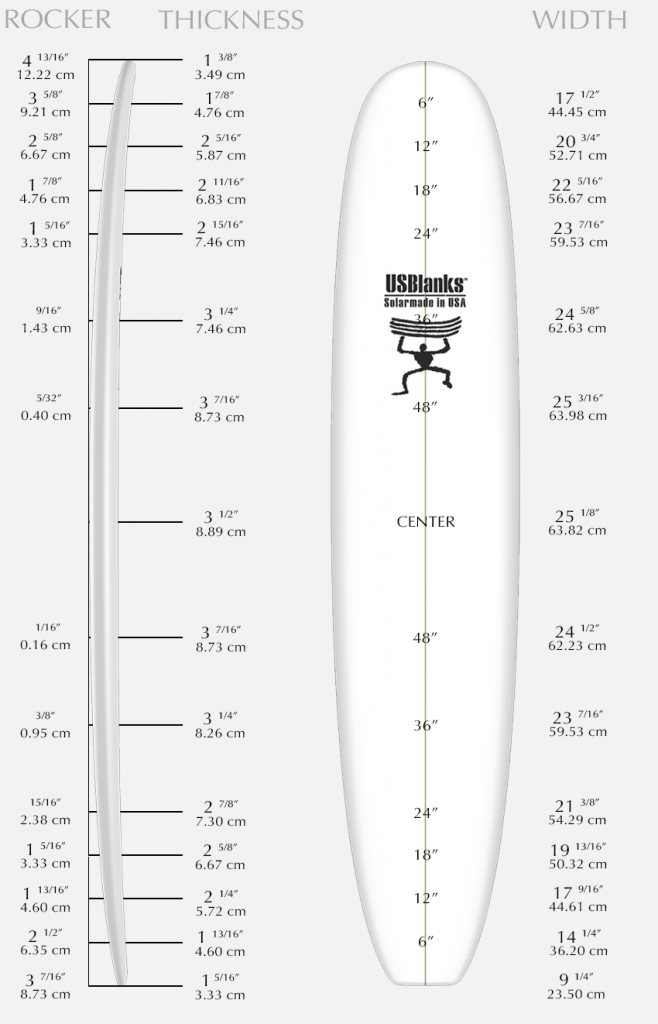 US Blanks 10'2"B