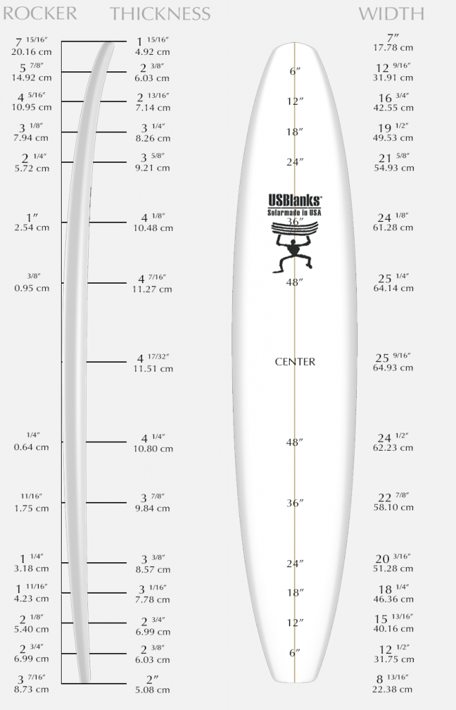US Blanks 10'8"BG