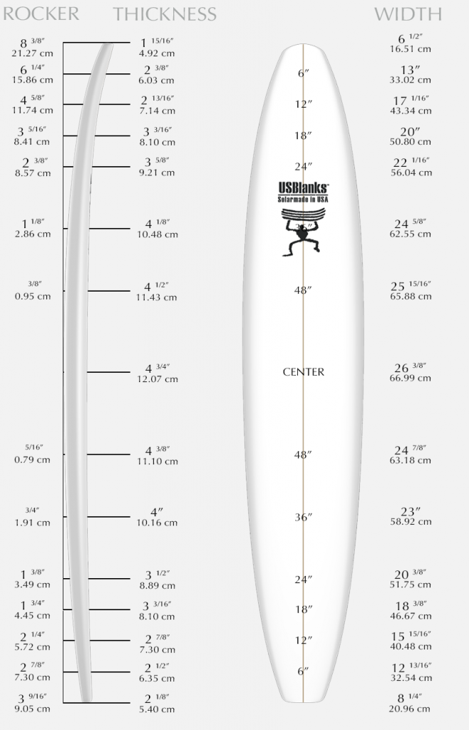 US Blanks 11'8"BG