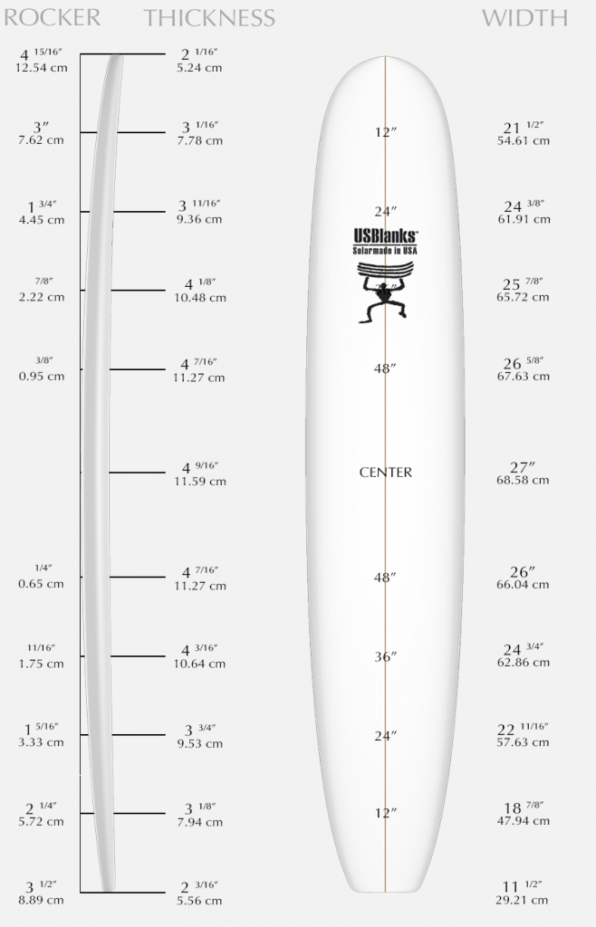 US Blanks 11'8"C