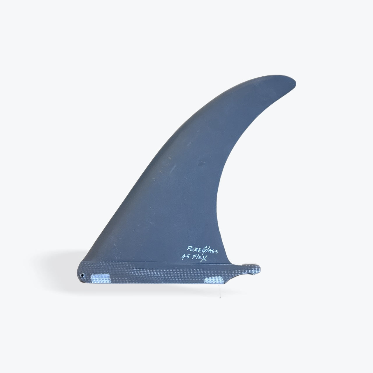 Pureglass Single Fin 9.5" Matte Black image 0