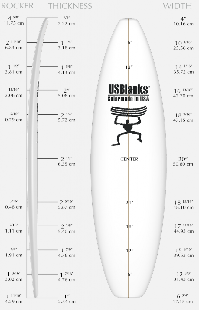 US Blanks 6'0"P