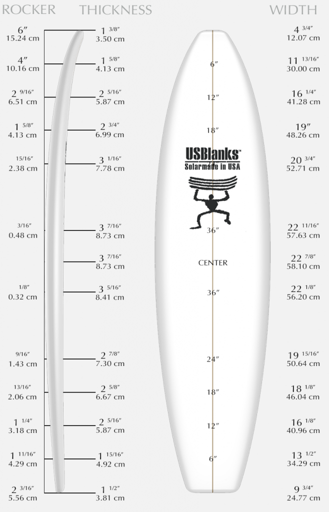 US Blanks 7'7"A
