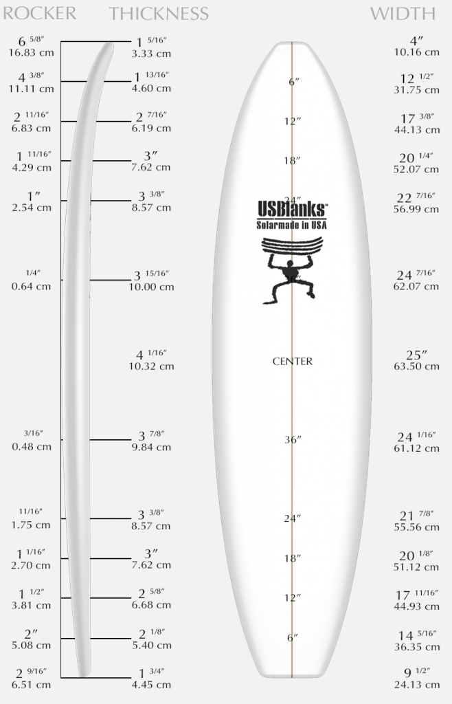 US Blanks 8'2"A