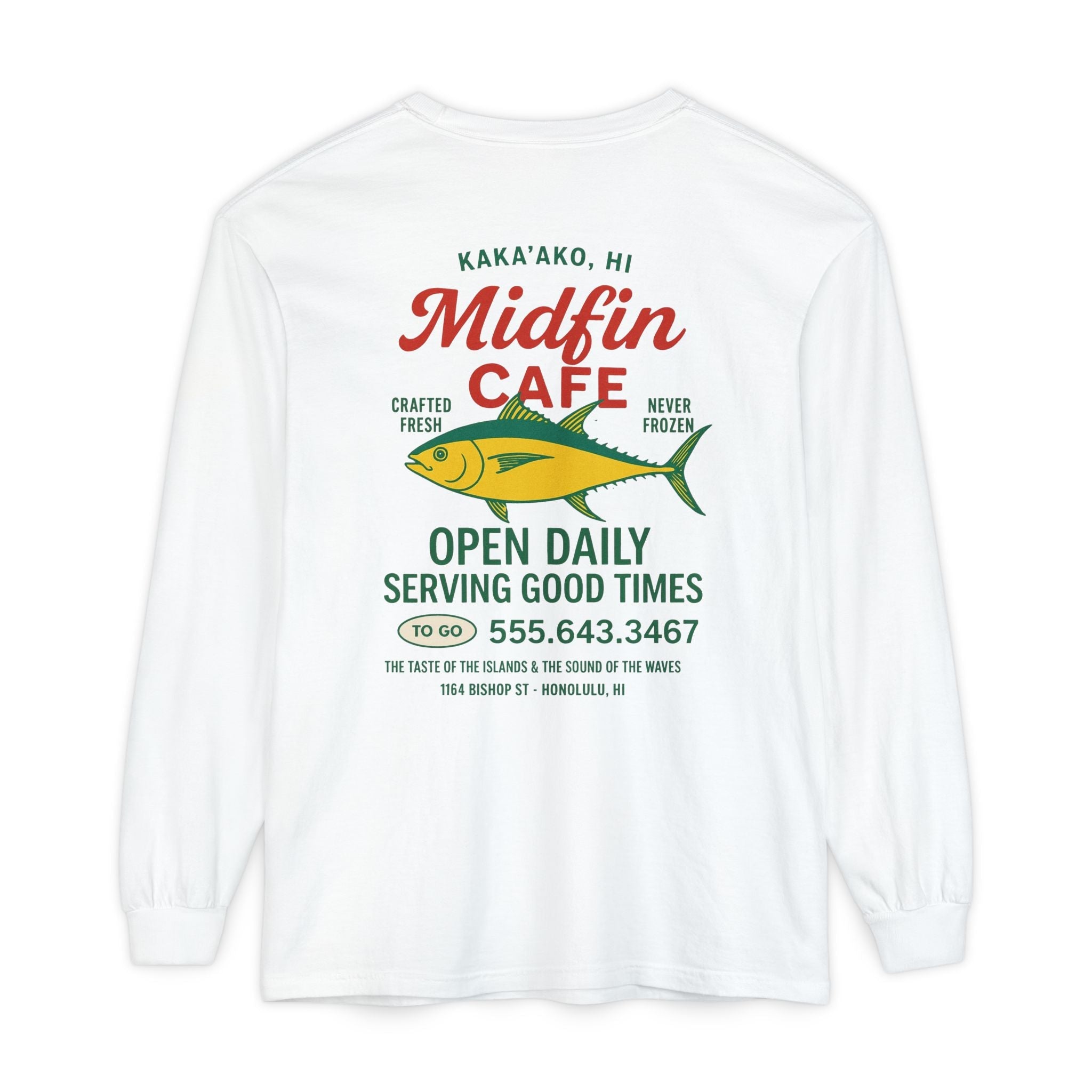 Midfin Café Longsleeve