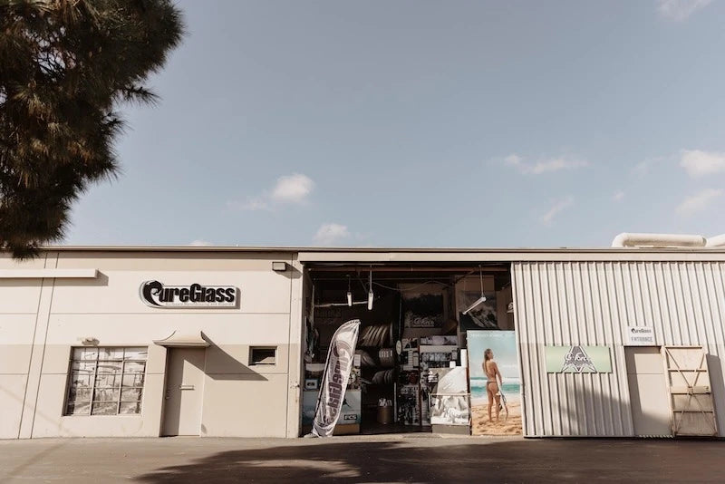 Our shop and factory in Costa Mesa.