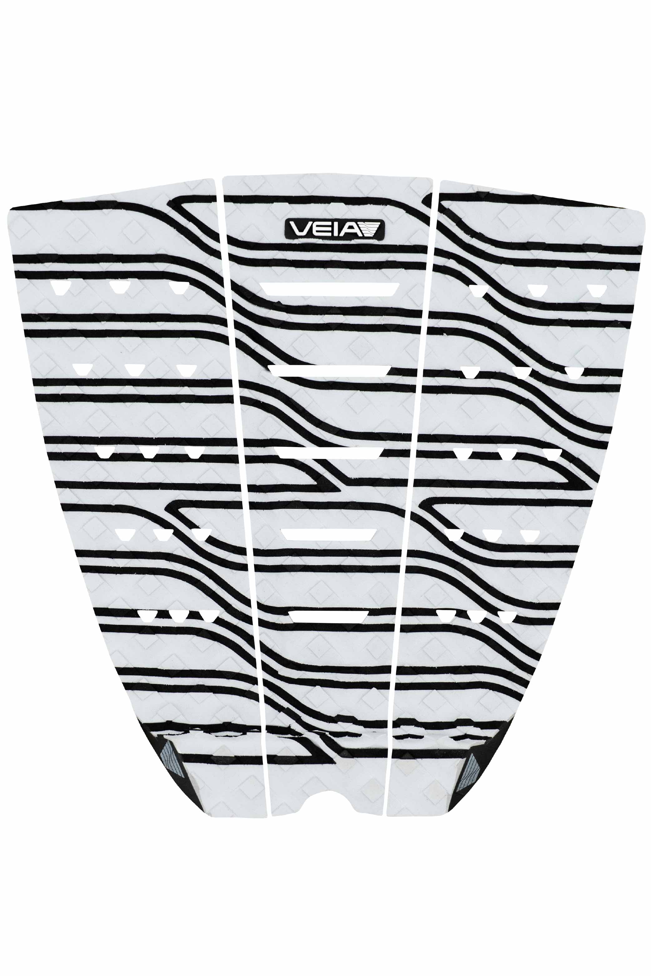Explorer Waveform 3 Piece Round Tail Pad - Orbiter White