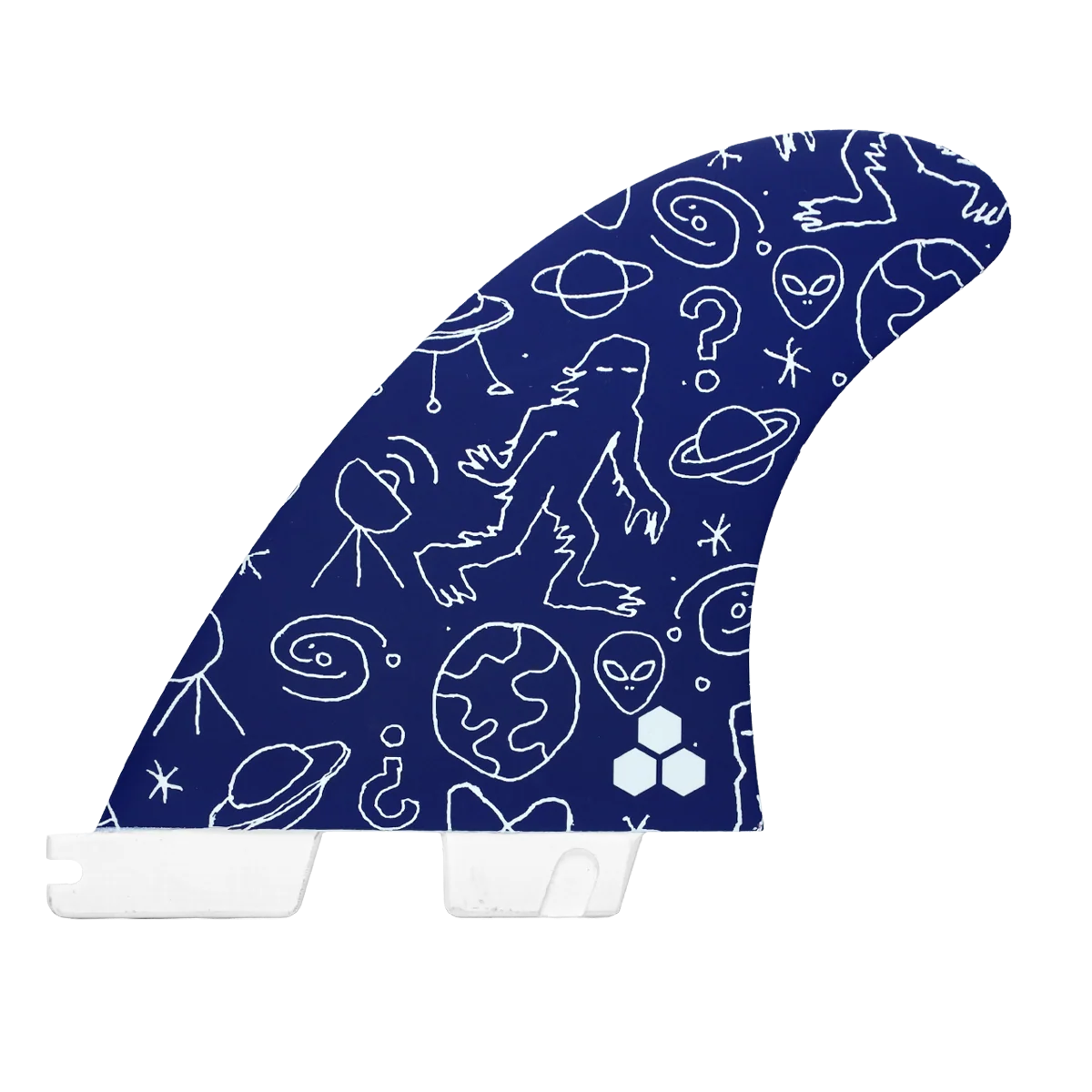 FCS II Channel Islands Solution PC Tri Fin Set