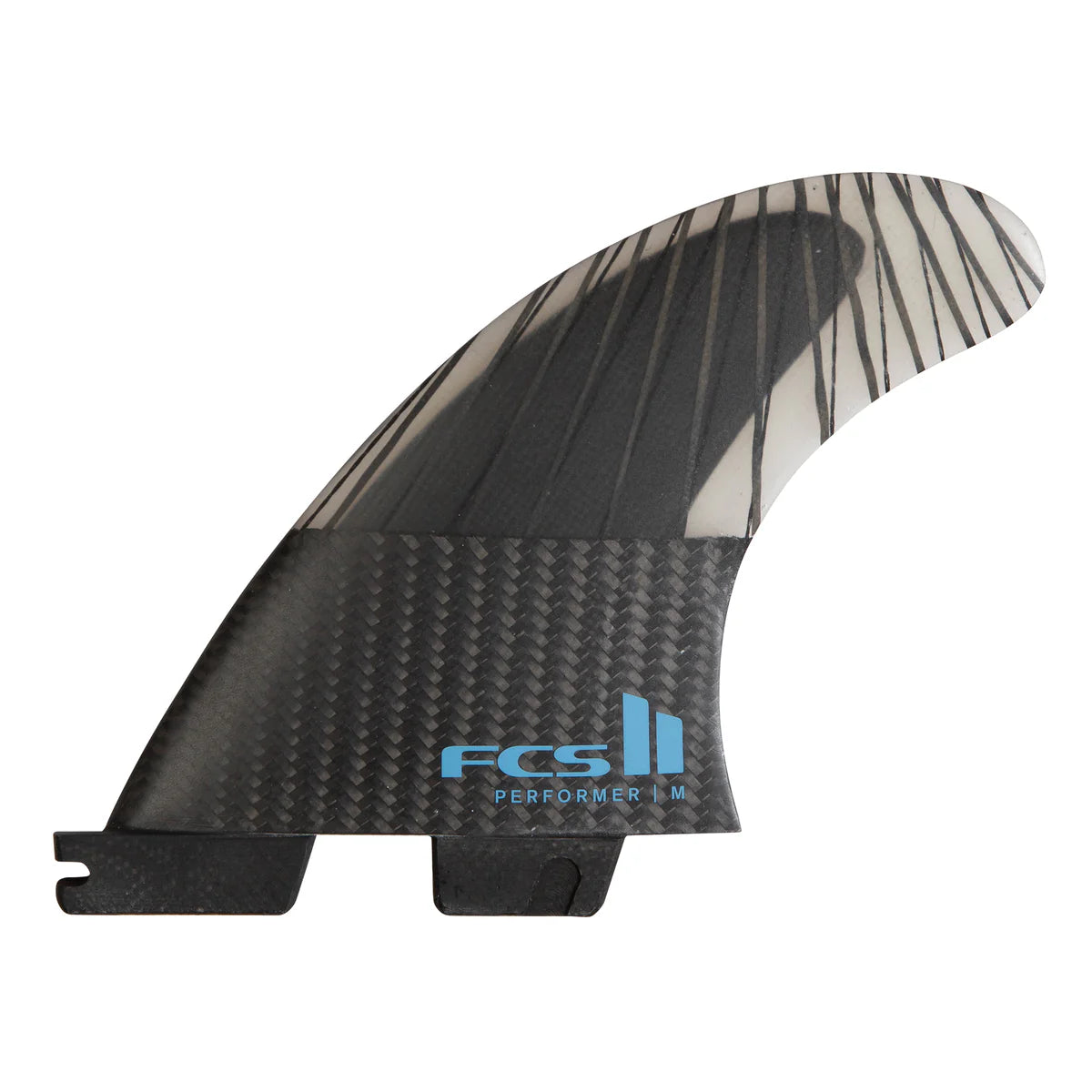 FCS II Performer PC Thruster Fin Set Teal