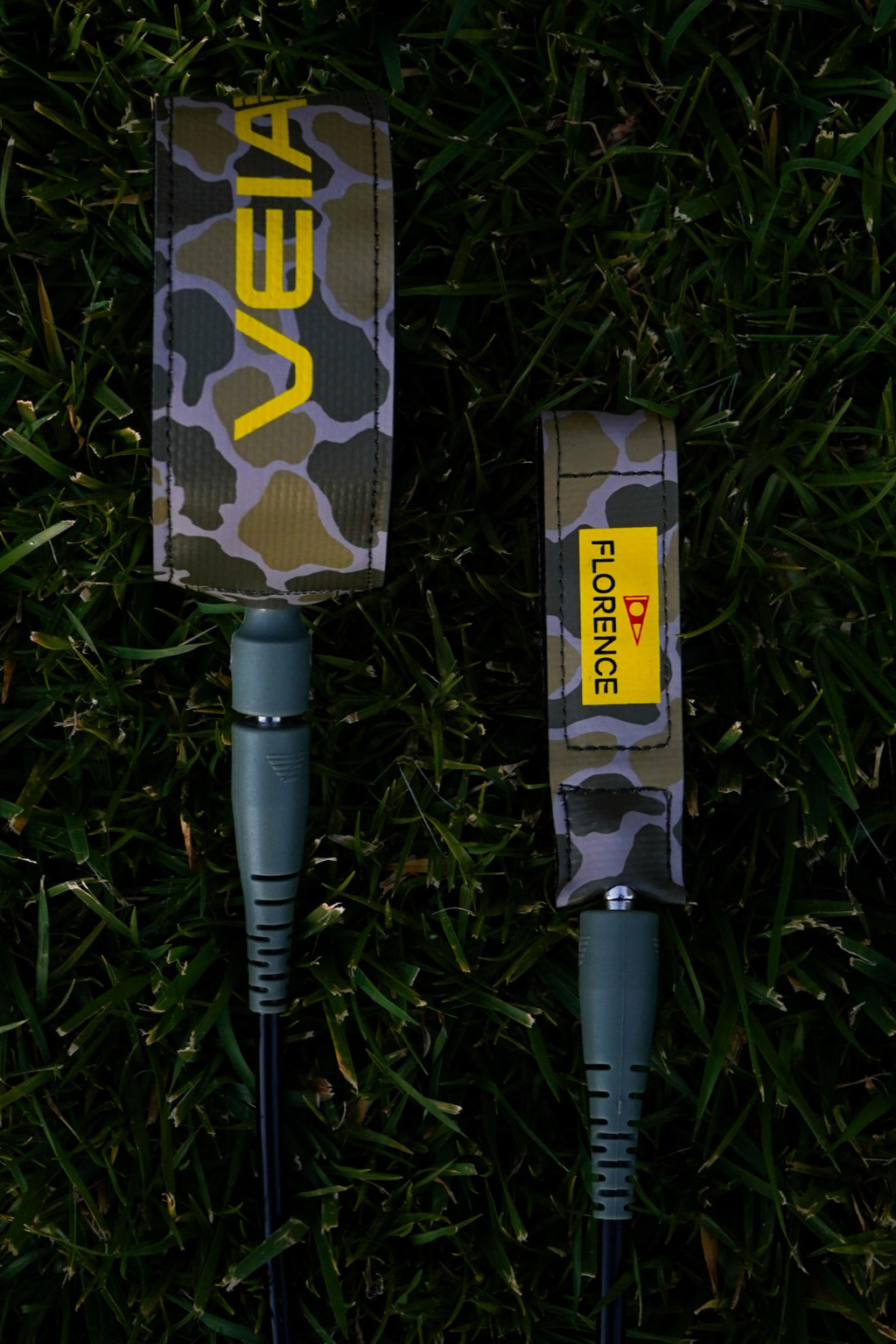VEIA x FLORENCE JJF Pro 5' Comp Leash - Florence Camo
