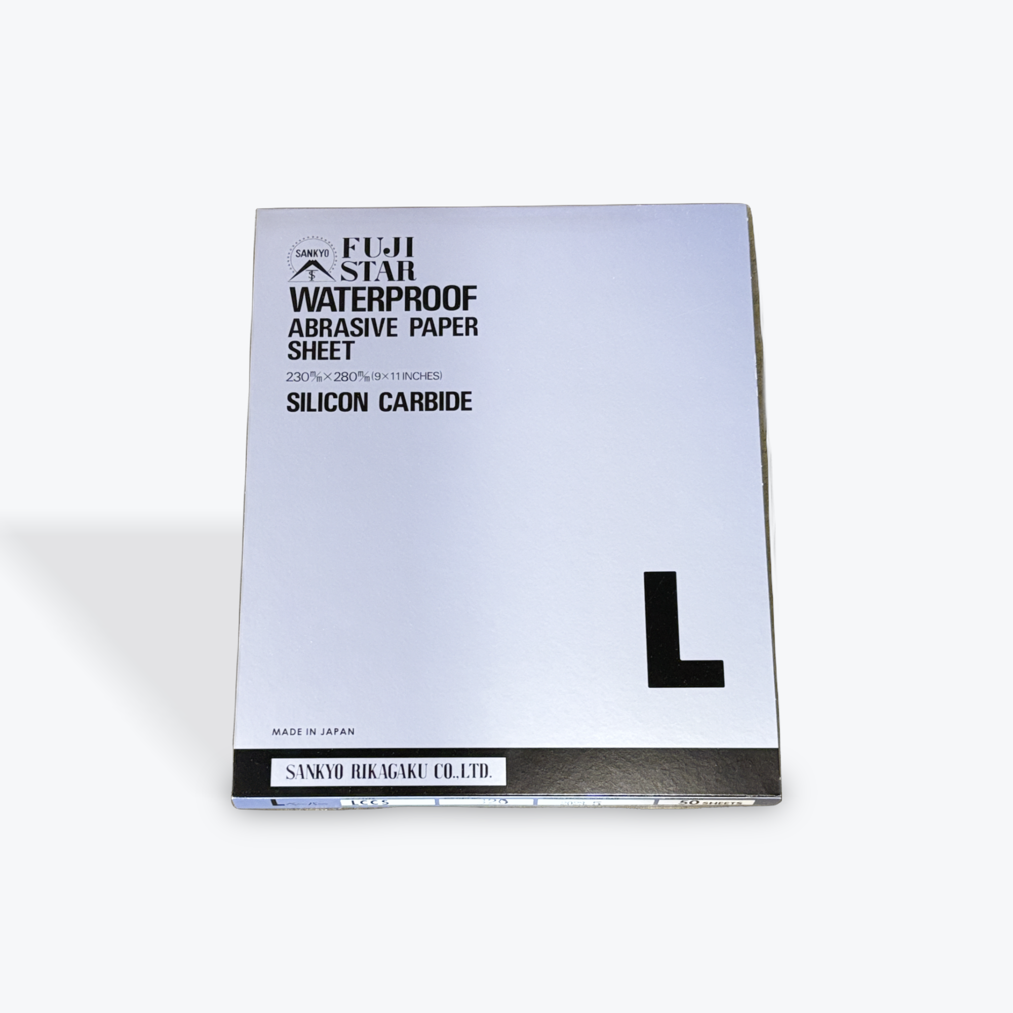 Sandpaper Fuji 600 Grit Wet or Dry 9x11 (50 sheets)
