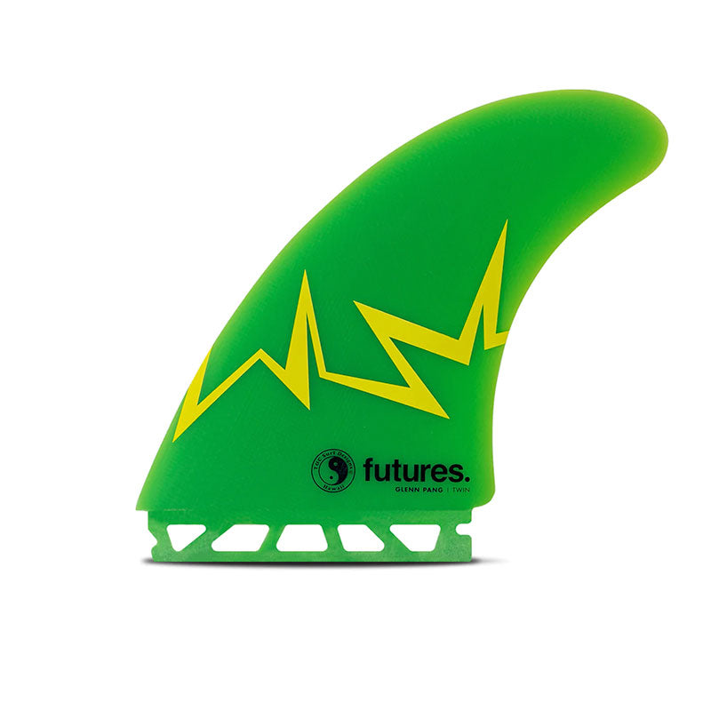 Futures Glenn Pang T&C Twin + 1 Fin Set Large