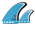 Futures Mark Richards Twin + 1 Fiberglass Fin Set