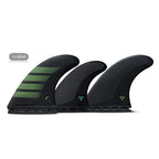 Futures F8 Alpha 5-Fin Set Carbon/Olive Large