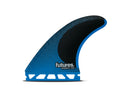 Futures R6 Blackstix Thruster Fin Set Medium