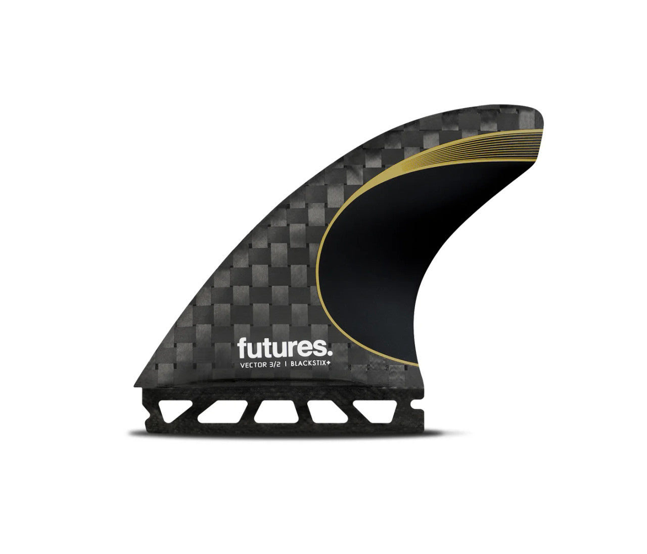 Futures Vector 3/2 Blackstix+ Thruster (Medium)