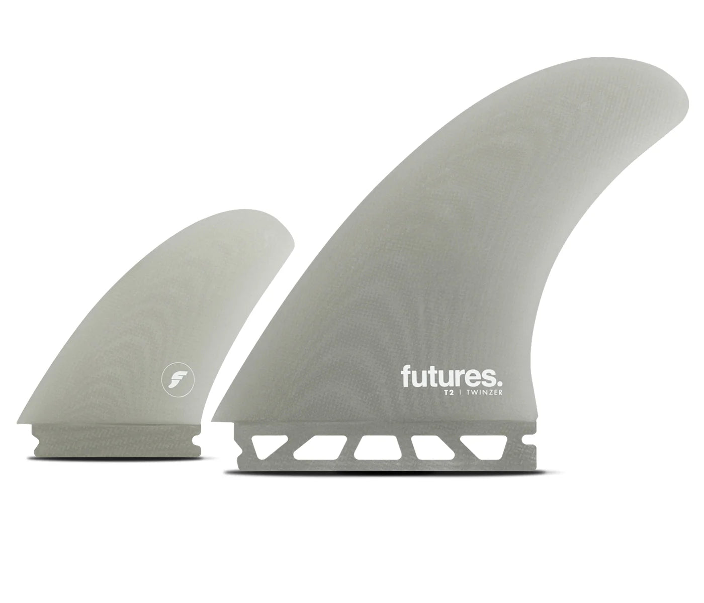 Futures T2 Fiberglass Twinzer Set 9 Degree Smoke
