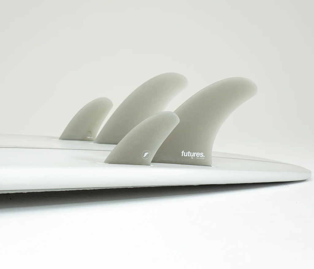 Futures T2 Fiberglass Twinzer Set 9 Degree Smoke