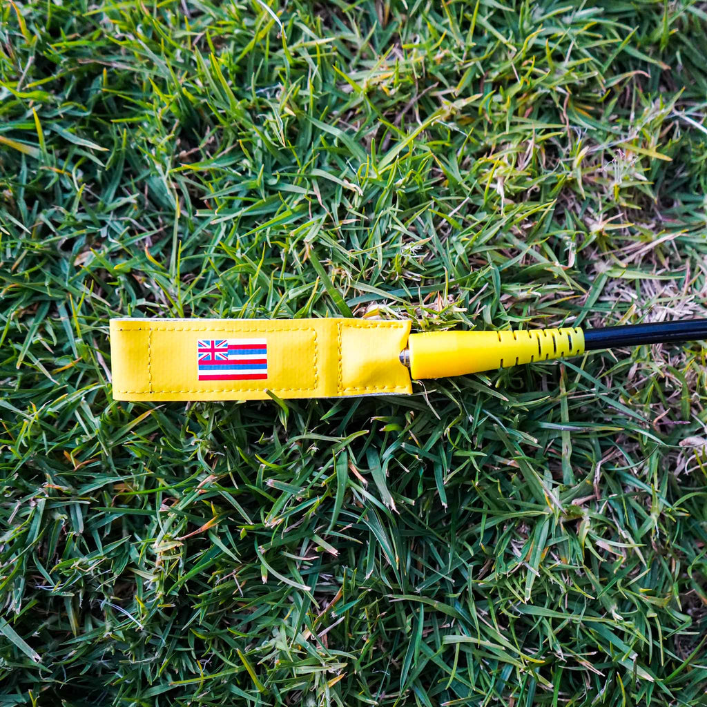 JJF Pro 6' Leash - Hawai'i Edition - Yellow/Night