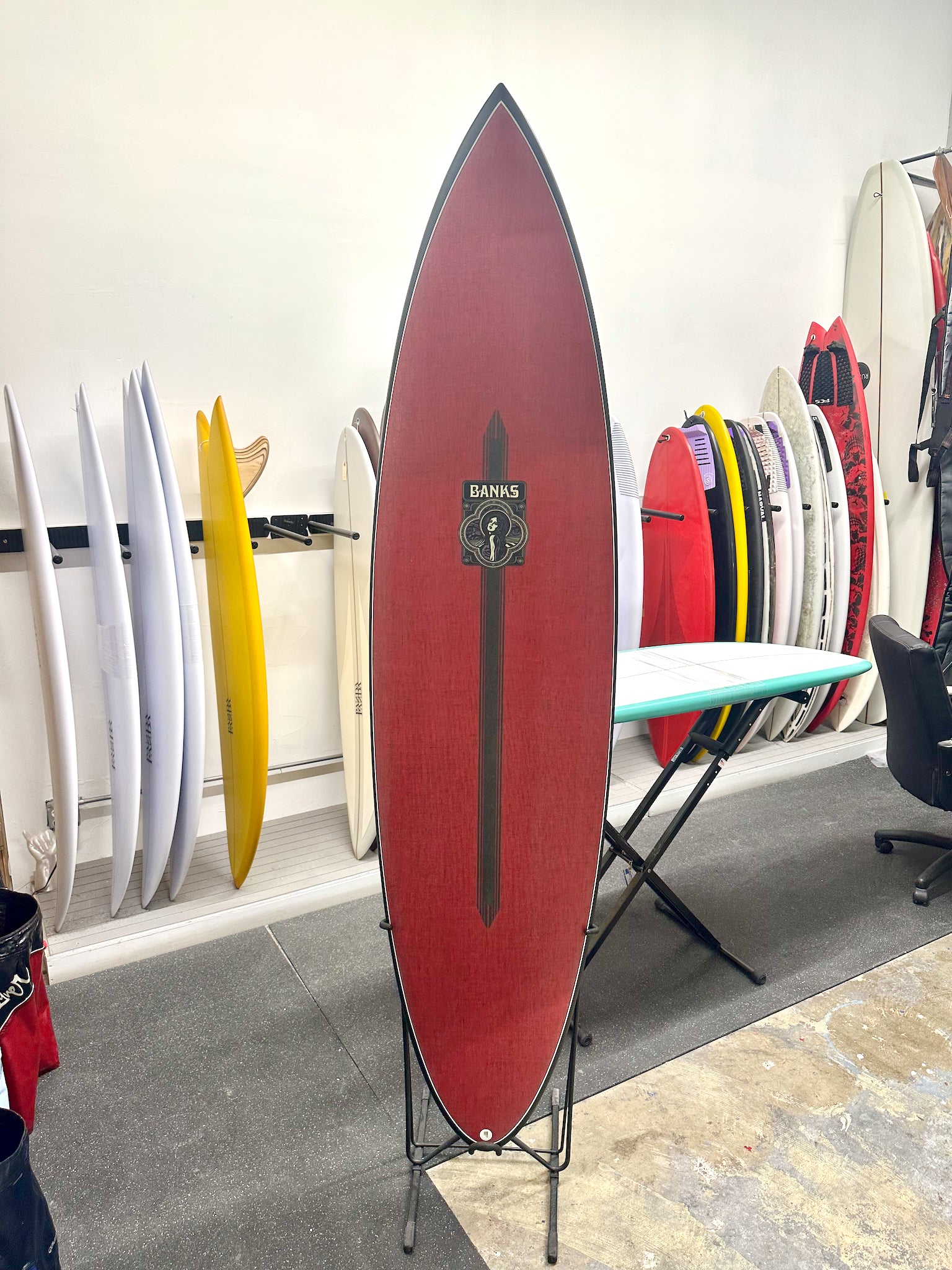 Jim Banks Revolution Cruiser-Twin Fin 7'4x21.25"x3"-Vol 49l  (Blem)