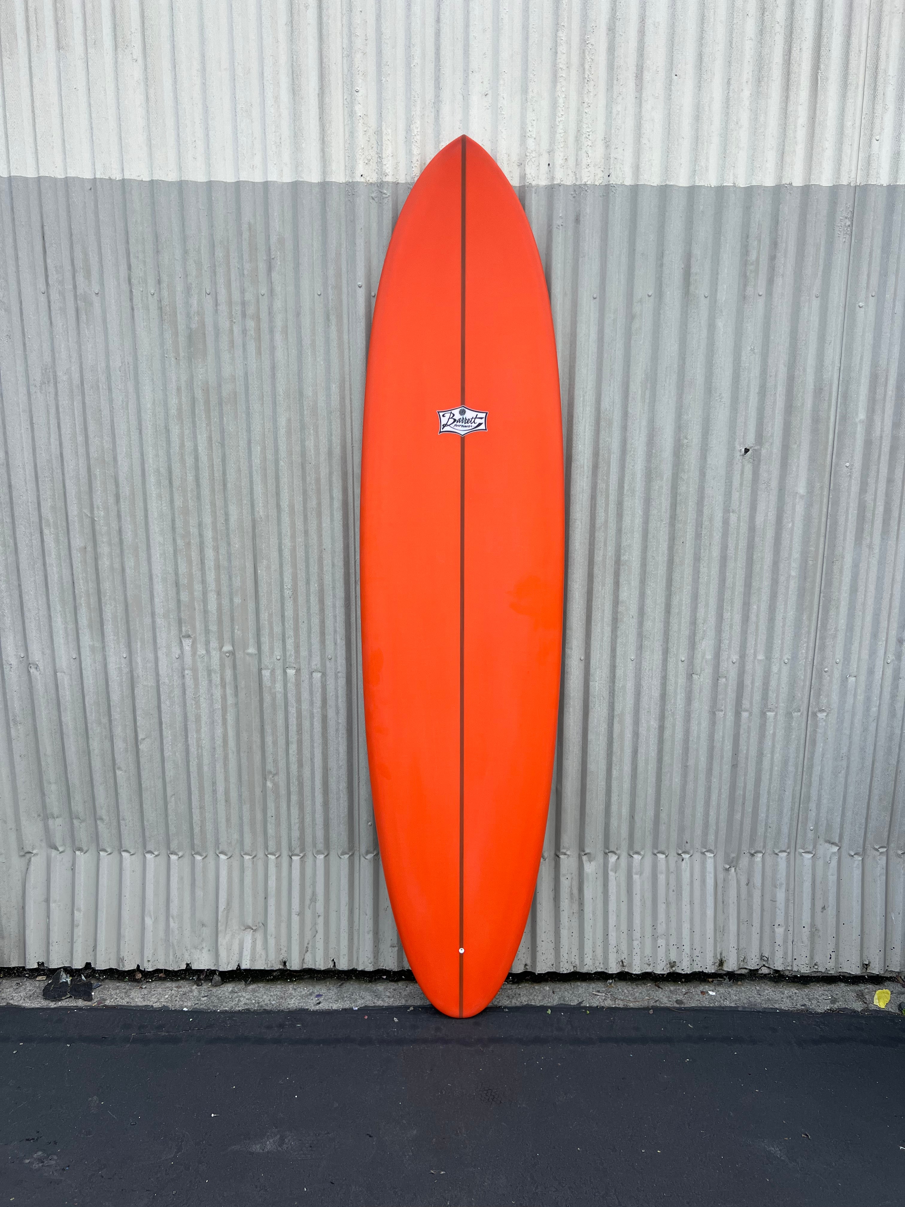 Pureglass x Barrett Surfboards Midlength Fun Board 7'1 x20 1/2" x 2 3/4"