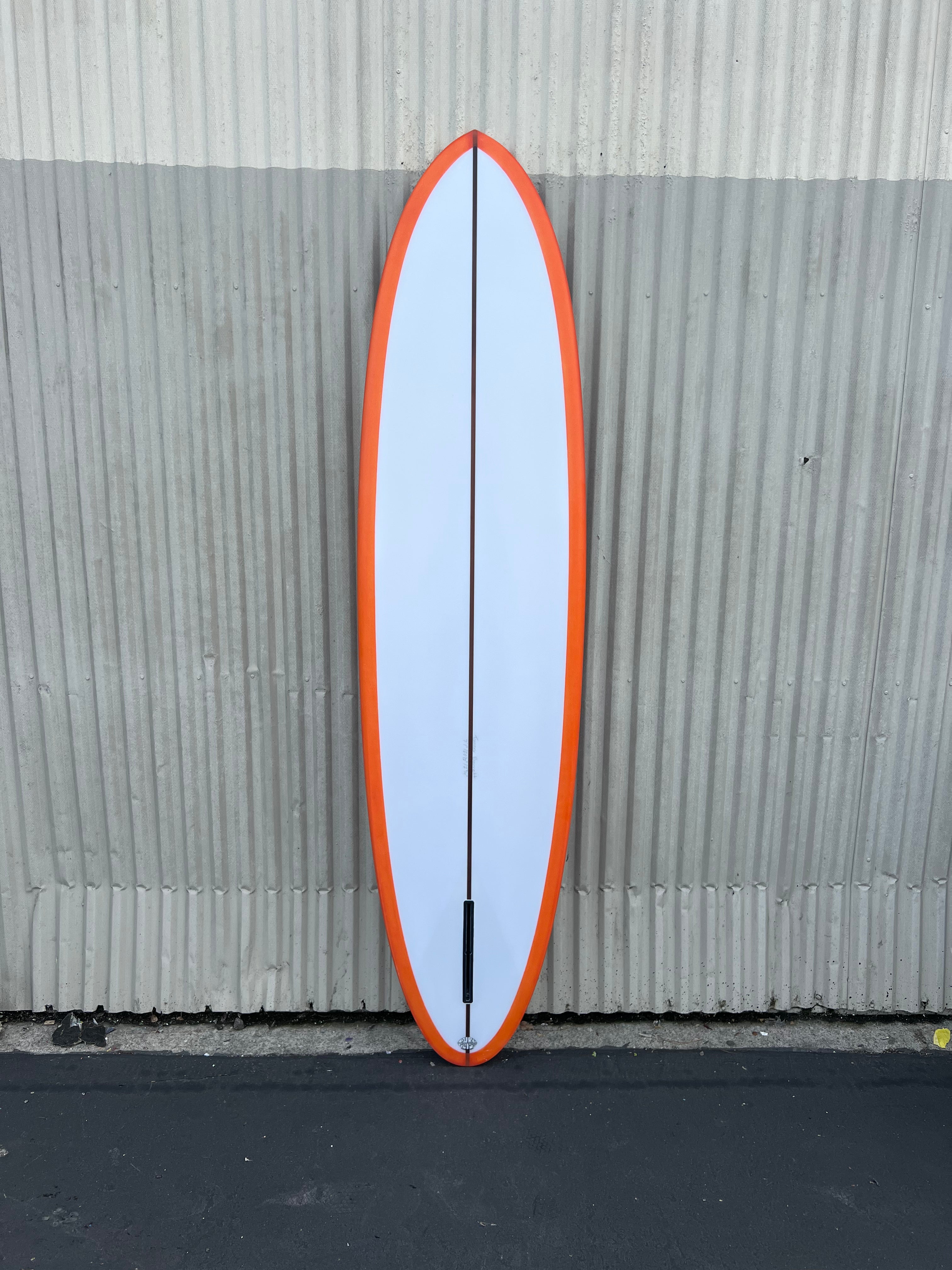 Pureglass x Barrett Surfboards Midlength Fun Board 7'1 x20 1/2" x 2 3/4"