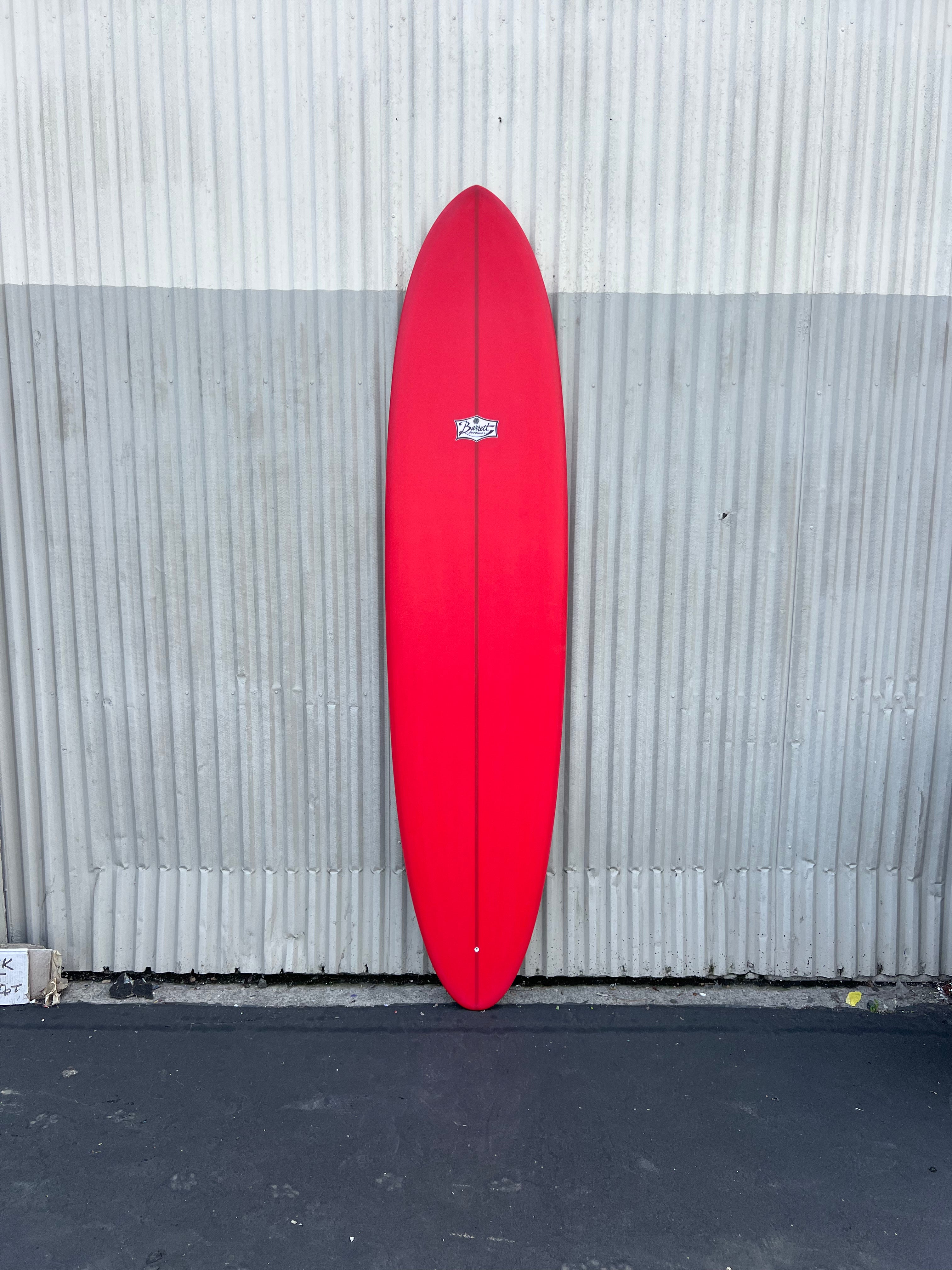 Pureglass x Barrett Surfboards Midlength Fun Board 7'8 x21 1/4" x 2 7/8"