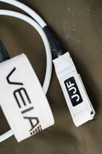 Veia JJF Pro 5' Comp Leash - Orbiter White
