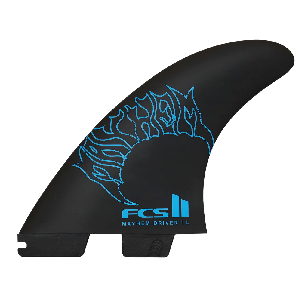 FCSII Mayhem PC Carbon Tri Fin Set