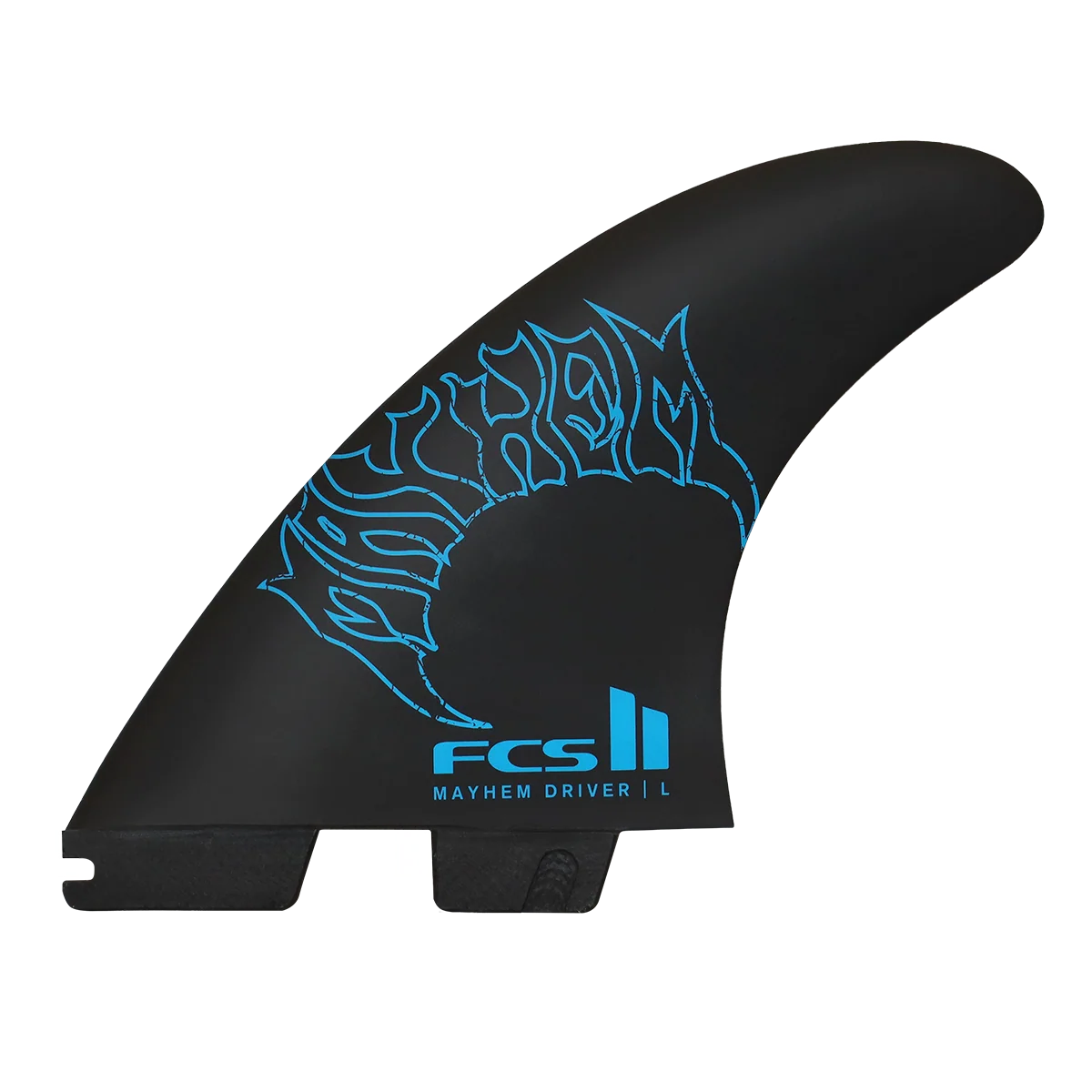 FCSII Mayhem PC Carbon Tri Fin Set