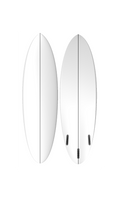 Pureglass Shortboard 5'11- Clear No Logos