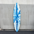 Pureglass- 7'0 Marbled Blue Abstract Tint Single Fin