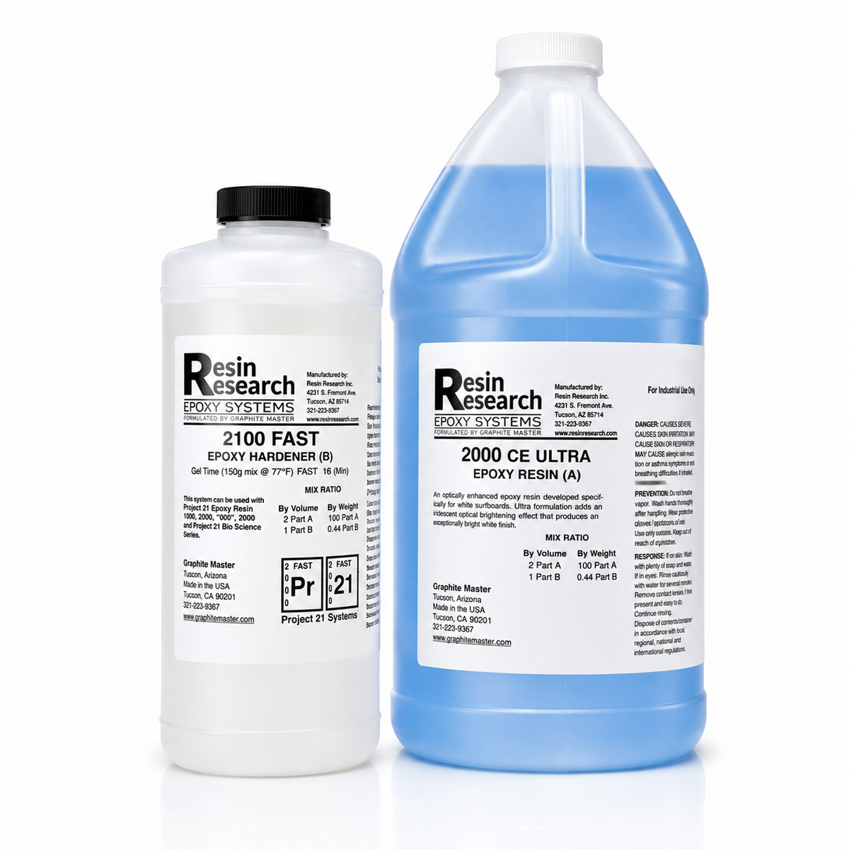 Resin Research- 2000 CE Ultra Kits with Hardener