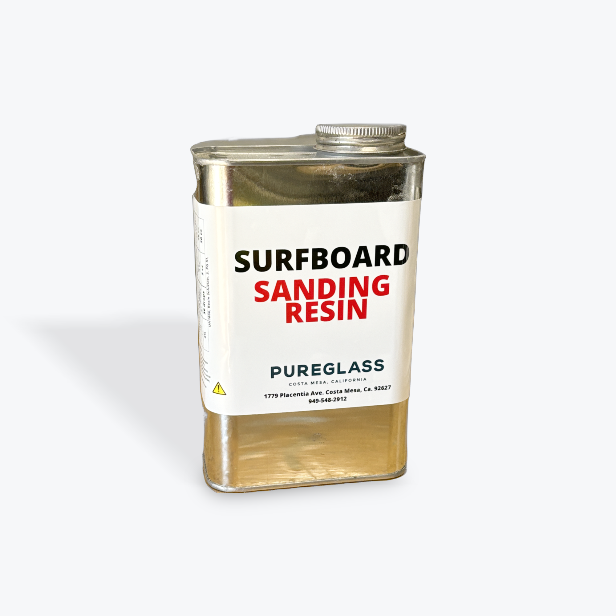 Surfboard Sanding Resin