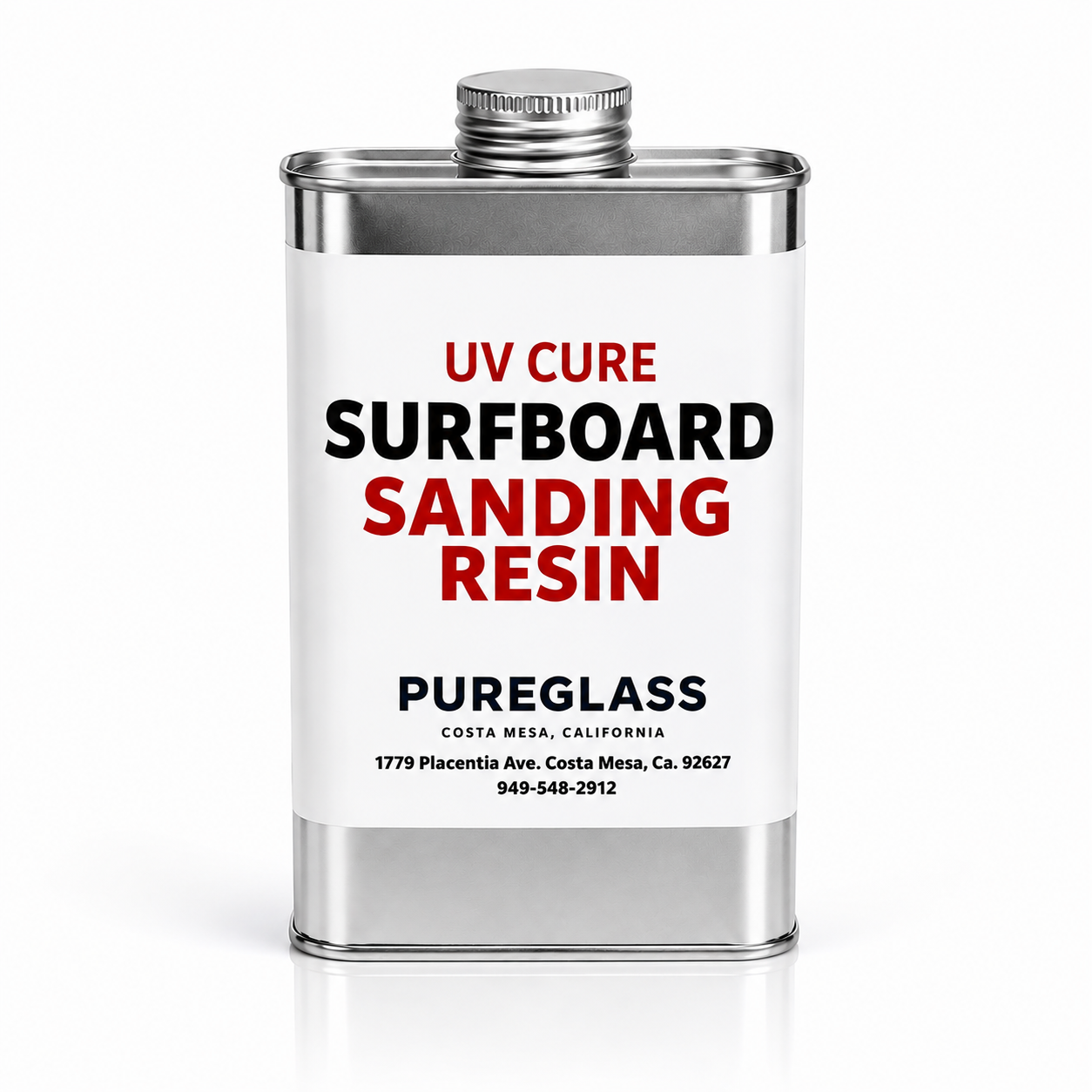 UV Surfboard Sanding Resin