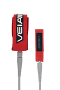 Veia Explorer 8' Leash - Red/Storm