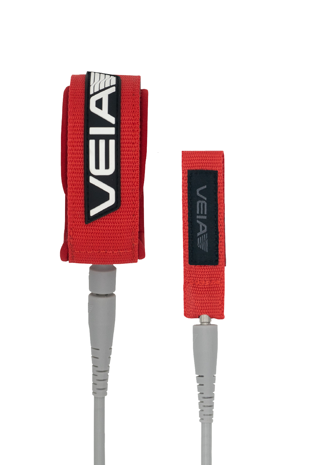 Veia Explorer 8' Leash - Red/Storm