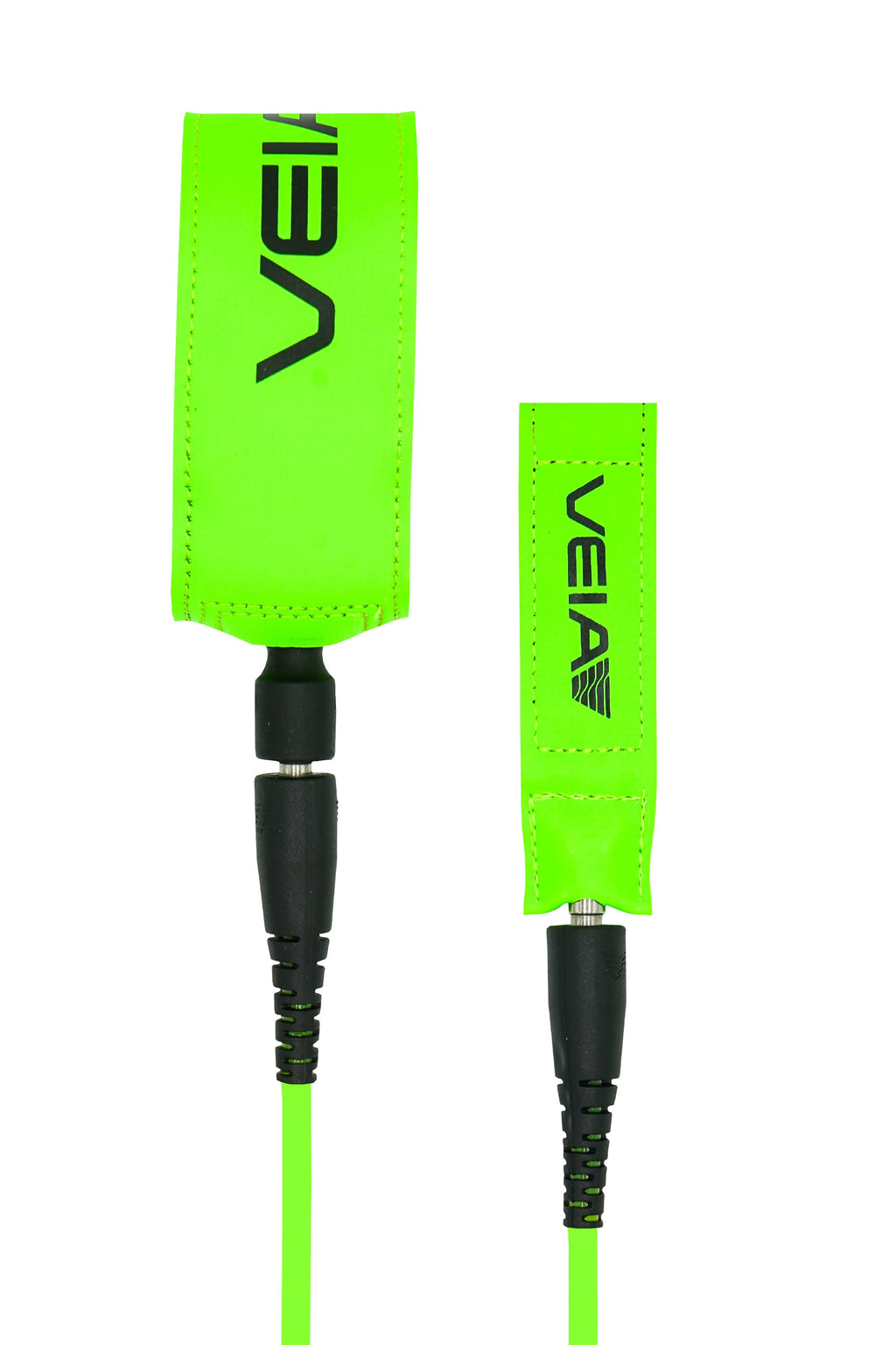 Veia JJF Pro 5' Comp Leash - Hi Vis Green