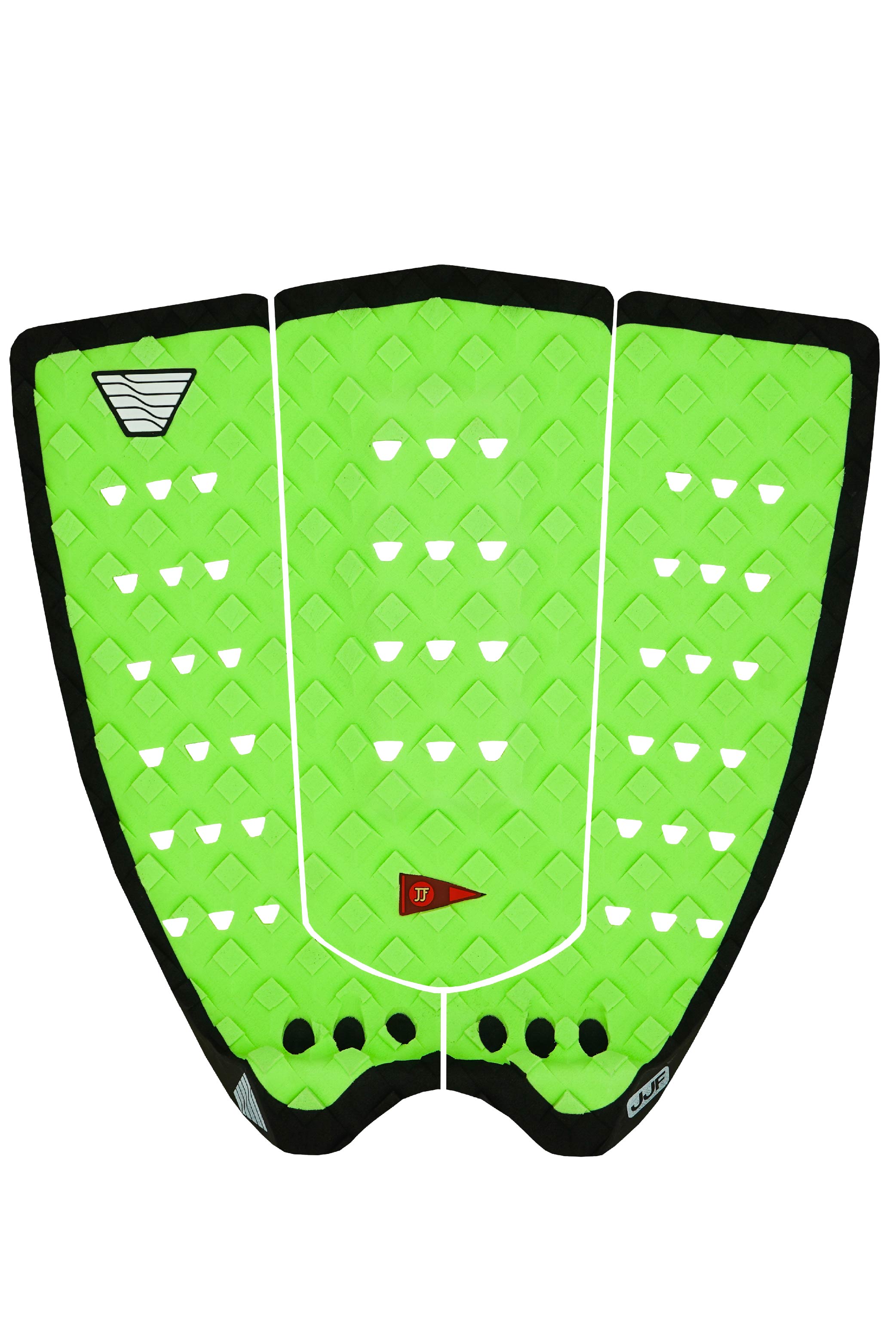 JJF Round Tail Pro Pad - Hi Vis Green/Night