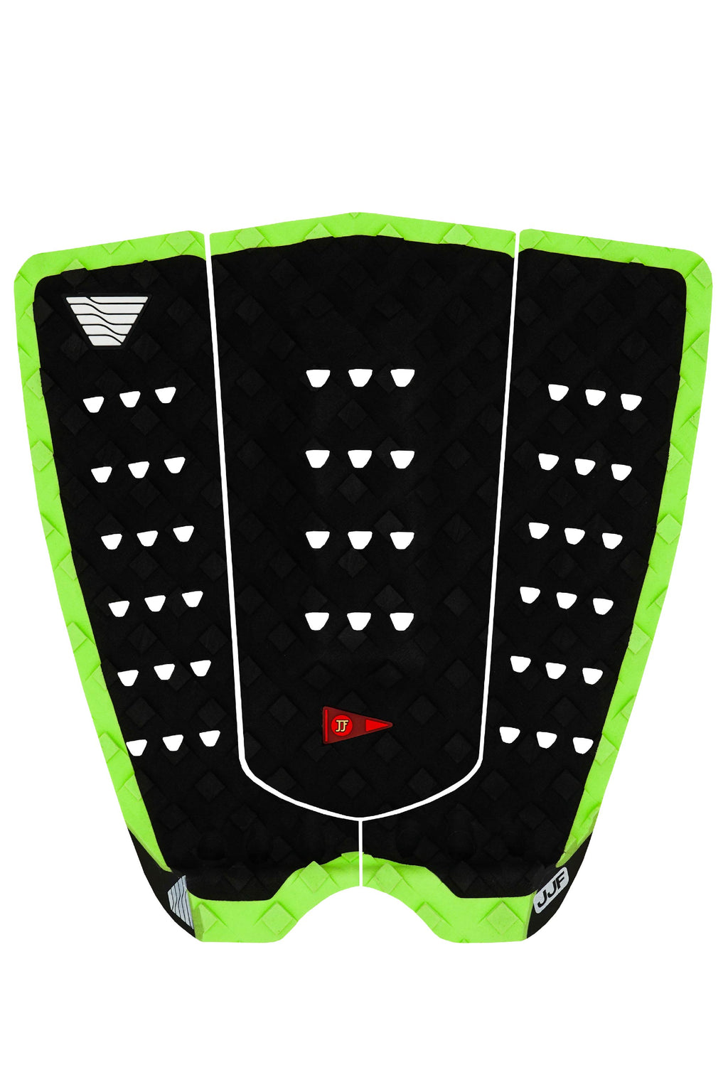 JJF Squash Tail Pro Pad - Night/Hi Vis Green