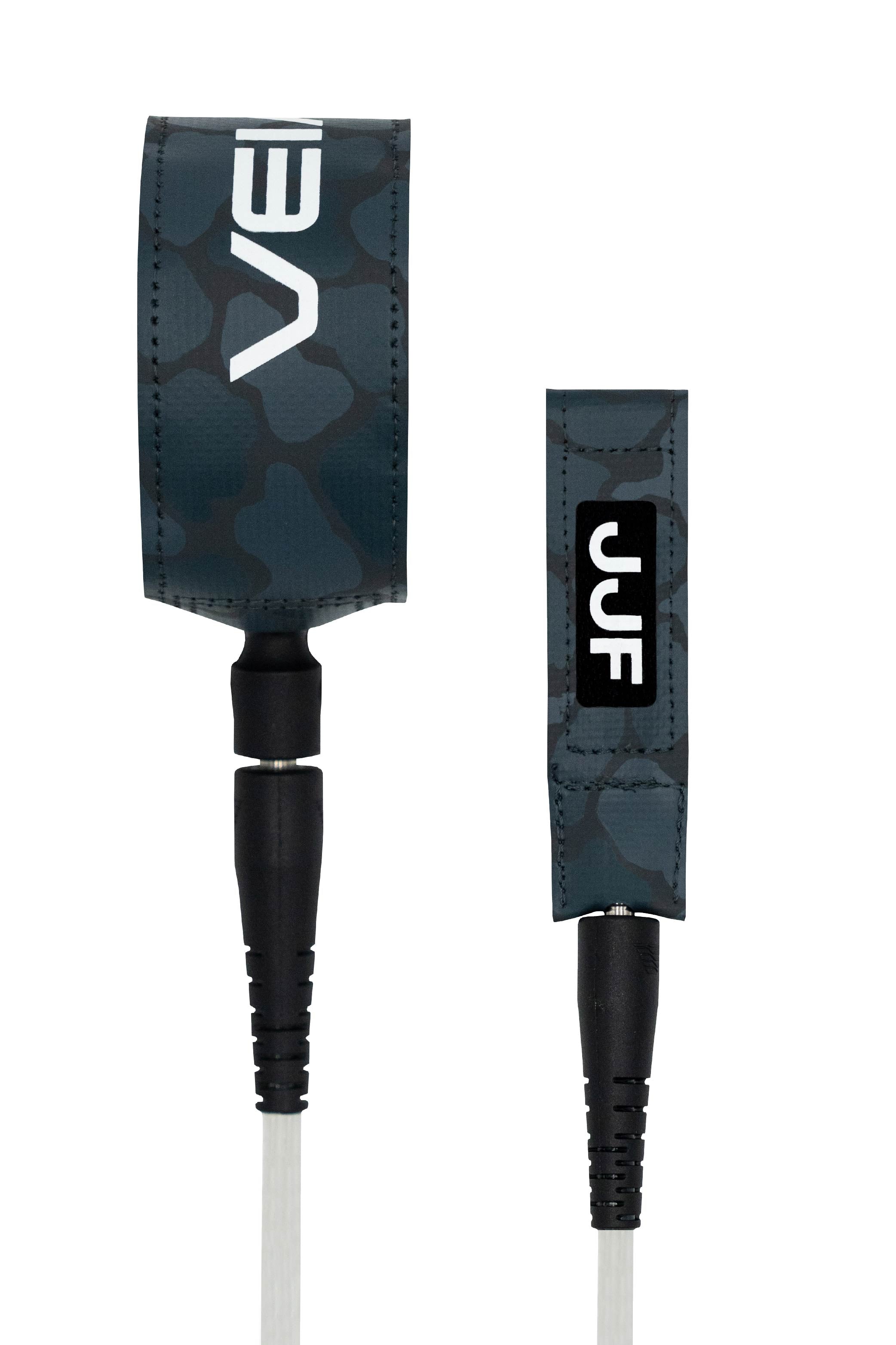 VEIA x FLORENCE JJF Pro 6' Comp Leash - Florence Camo - Night/Clear