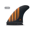 Futures P6 Alpha Thruster Fin Set Carbon/Orange Medium