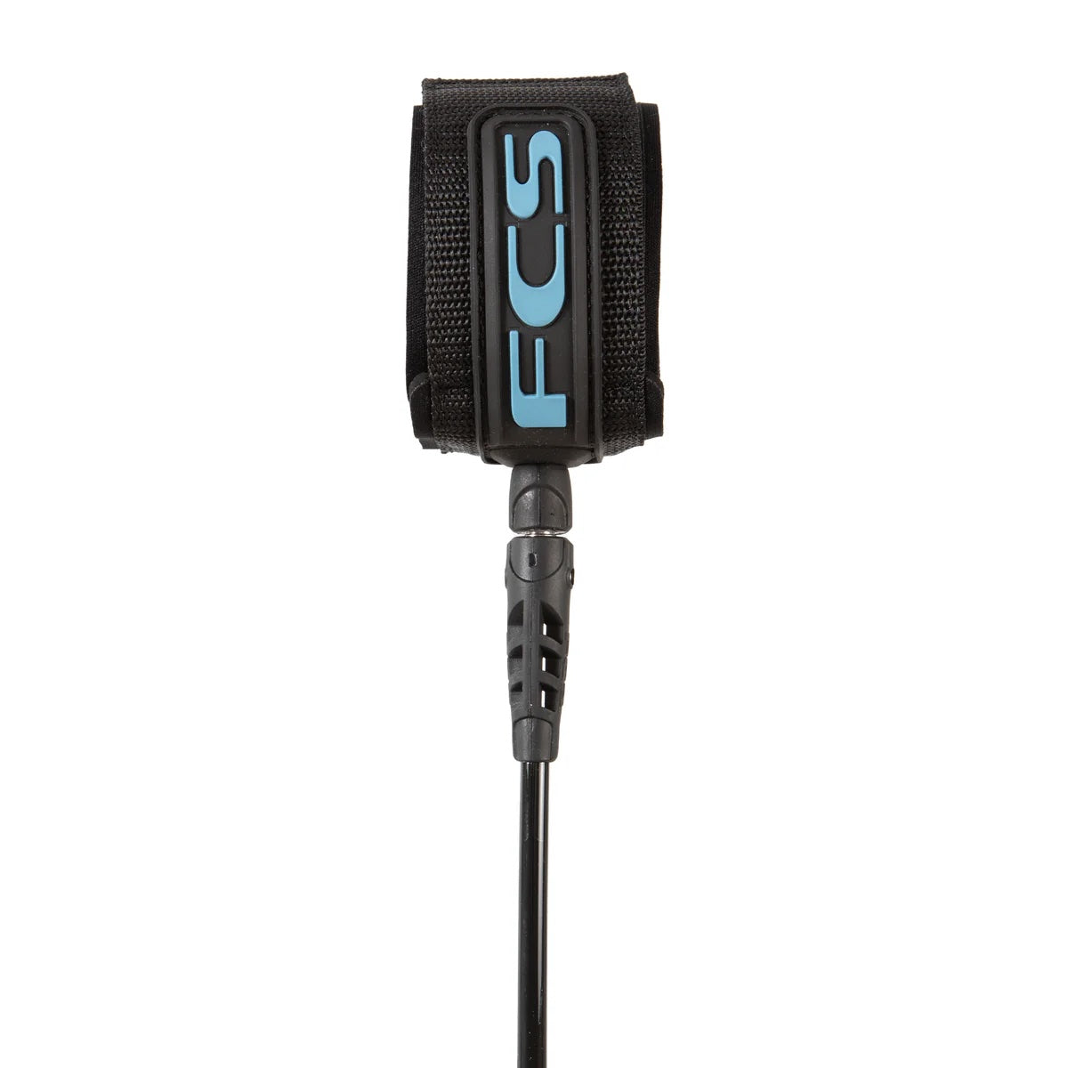 FCS 6' Comp Classic Leash- Tranquil Blue/Black image 0