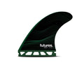 Futures F8 Legacy Series Thruster Fin Set Large