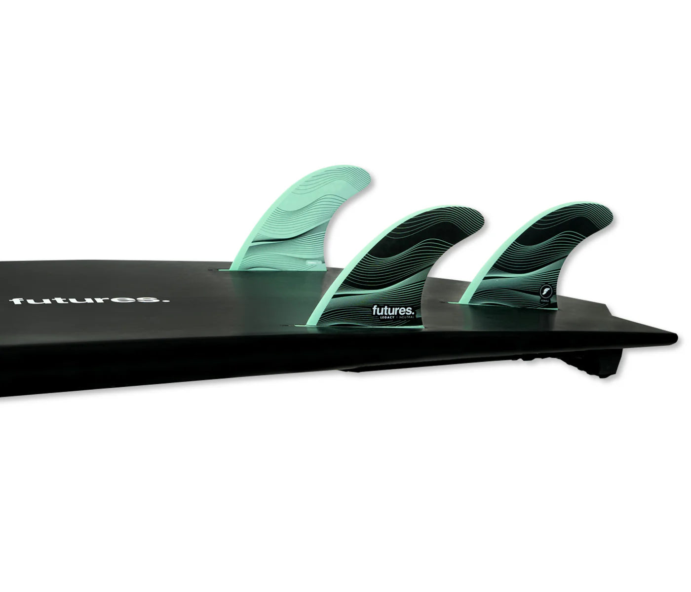 Futures F3 HC Thruster Green X-Small