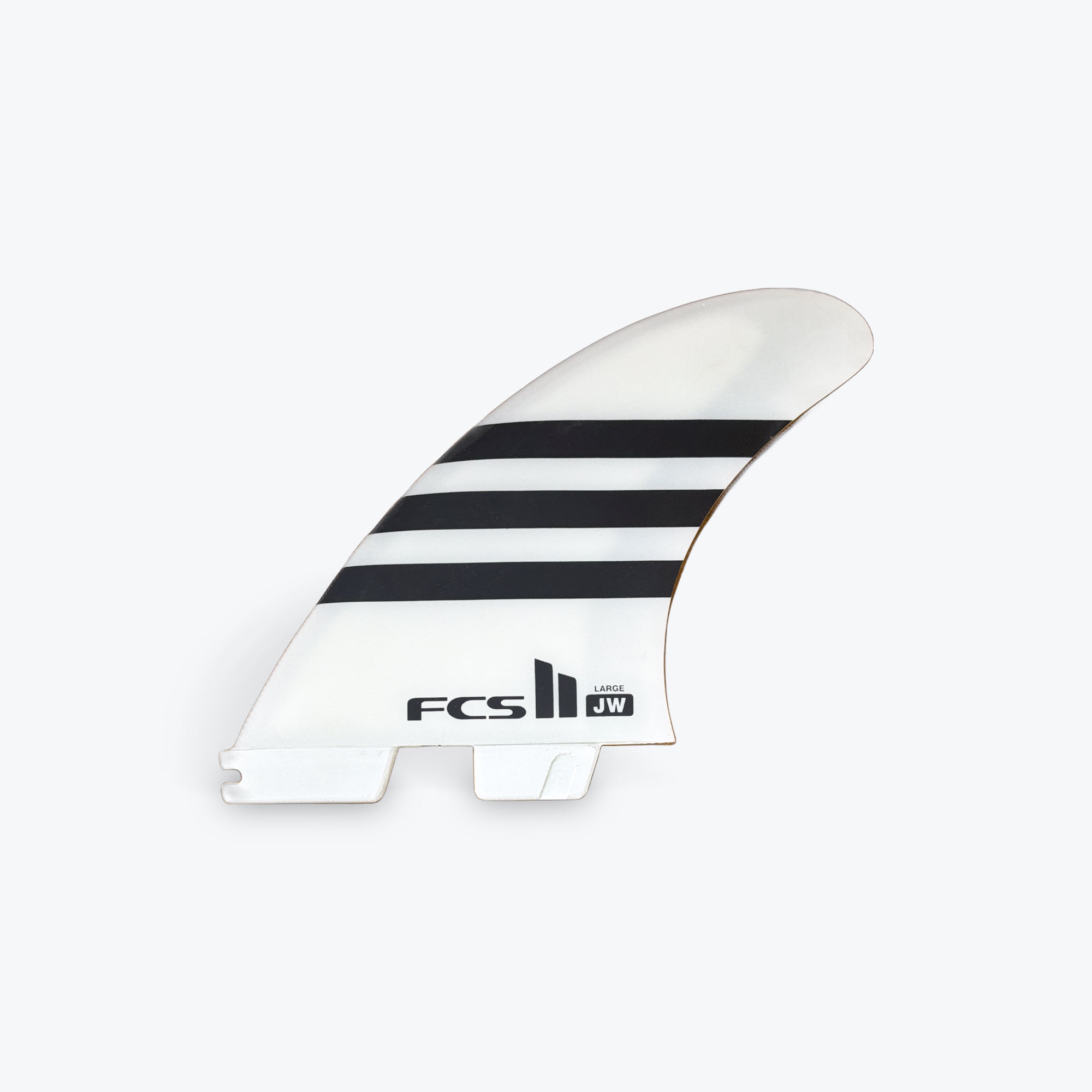 FCS II Julian Wilson Tri Fin Set White Large
