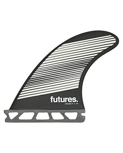 Futures F4 Legacy Quad Fin Set Gray/Black Small