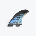 FCS II Matt Biolos PC Carbon Tri Fins Large Blue