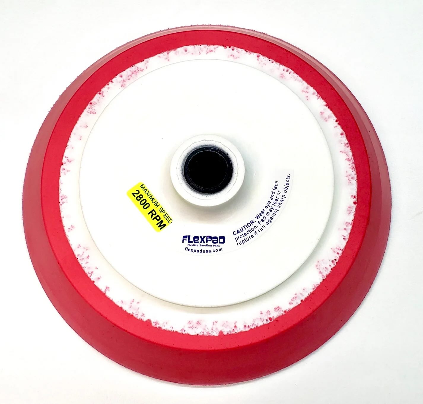 8" Sanding Pad 5/8 Hub Cloth Face Flex Pad